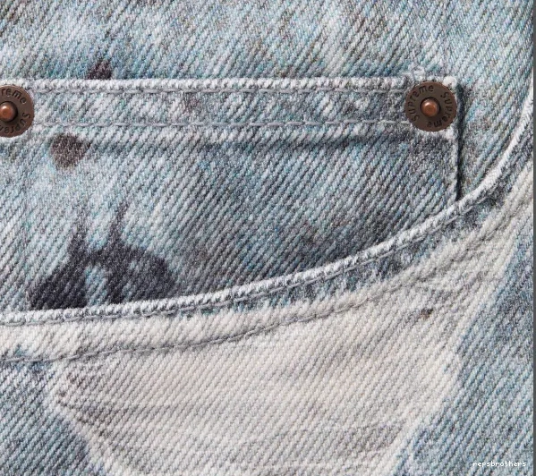 Parallax HJR 34 size 32 Printed Jeans 36 30 38 0626